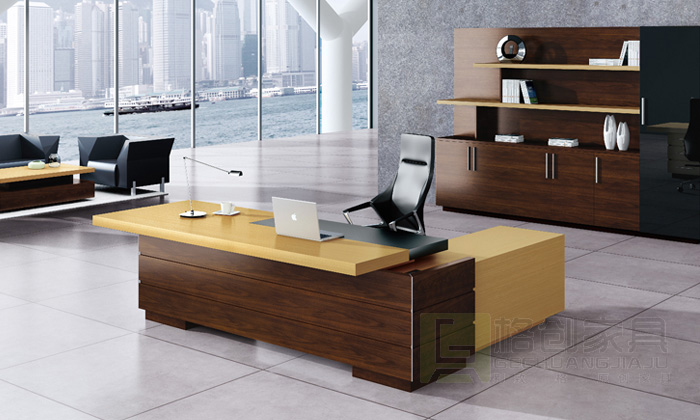 實(shí)木大班臺(tái)-韓式田園