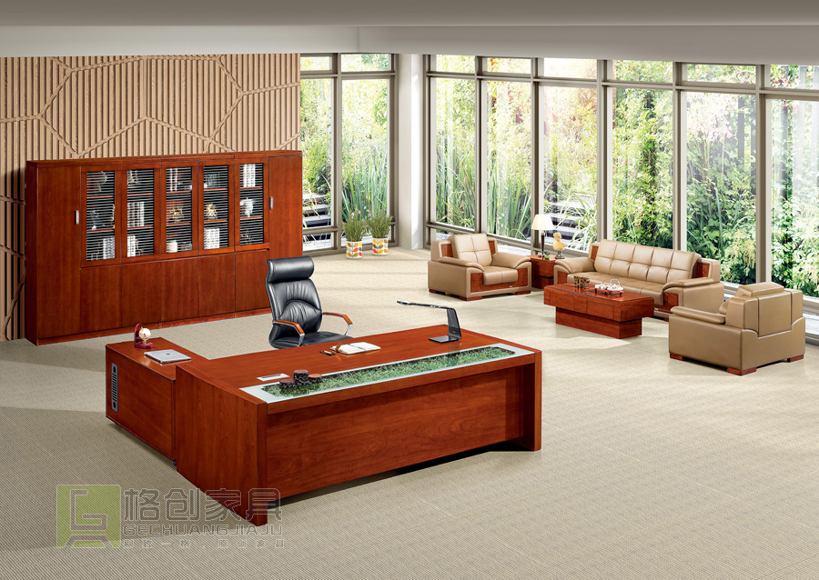 實(shí)木大班臺(tái)