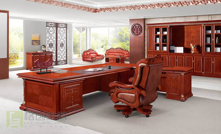 實(shí)木大班臺(tái)